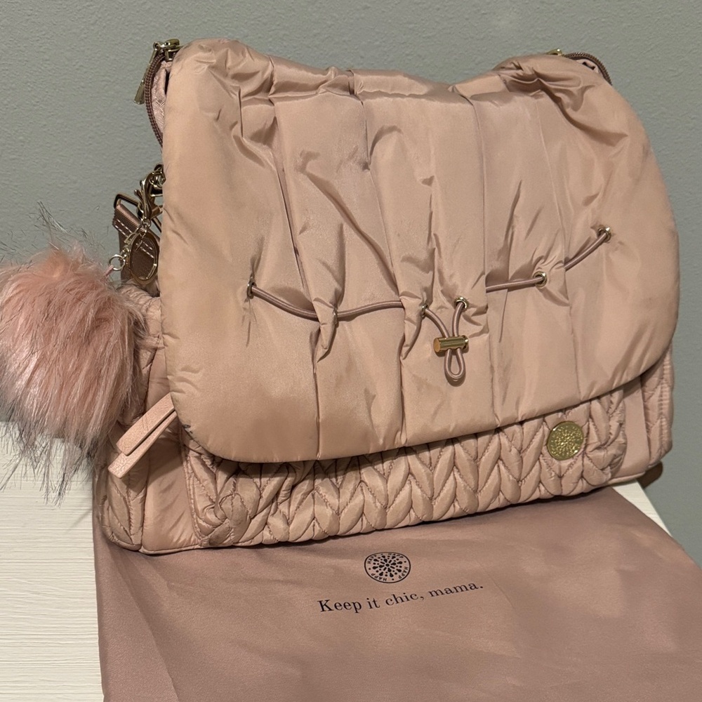 HAPP brand levy backpack dusty rose